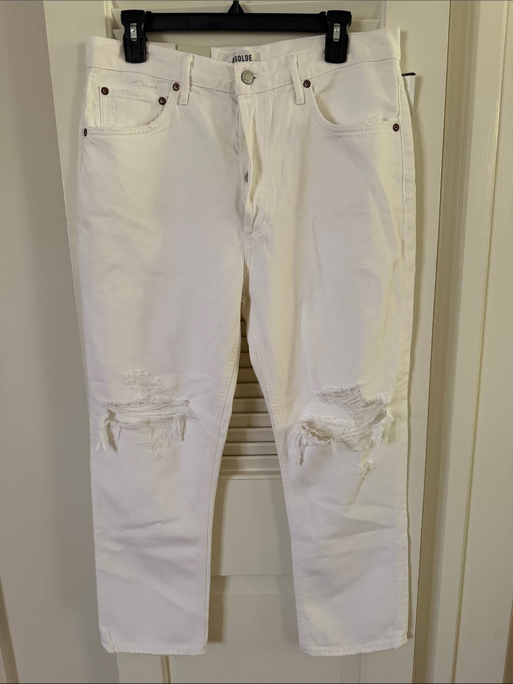 Brand new Agolde - Riley, High rise straight crop Size 30